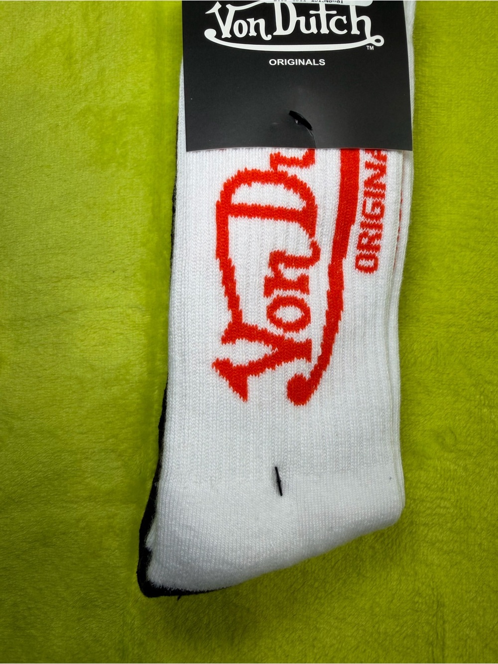 Von Dutch Men's Logo Crew Socks 3-pack